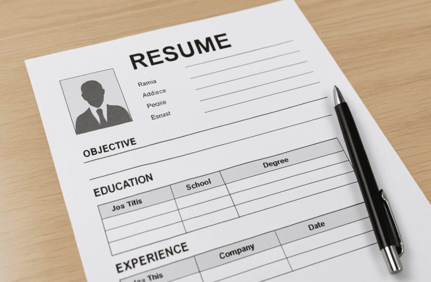 이력서 양식 다운로드