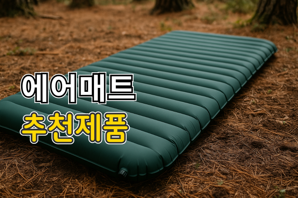 캠핑 에어매트 추천