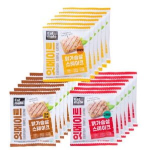 잇메이트 닭가슴살 스테이크 혼합팩
