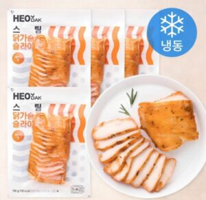 허닭 스팀 닭가슴살 슬라이스