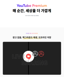 겜스고 유튜브 프리미엄 소개