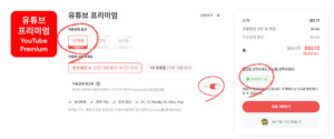 유튜브 프리미엄 할인 방식