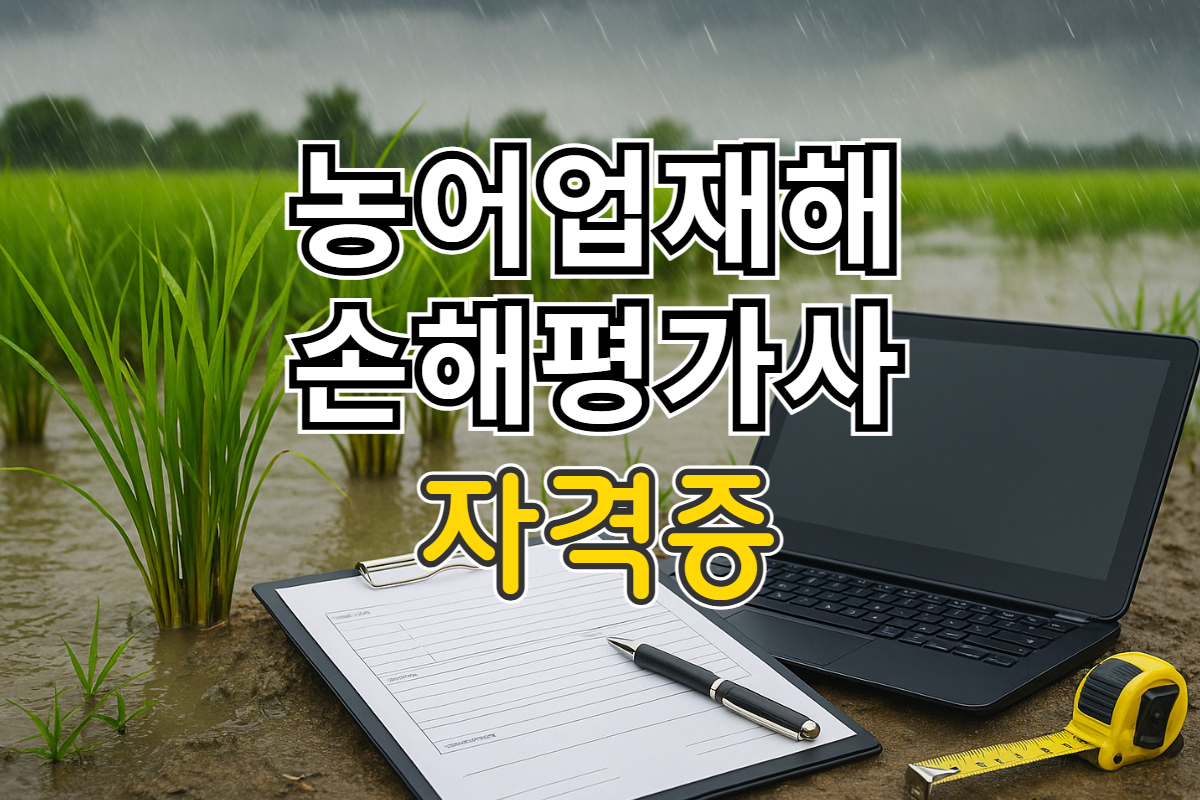 농어업재해 손해평가사