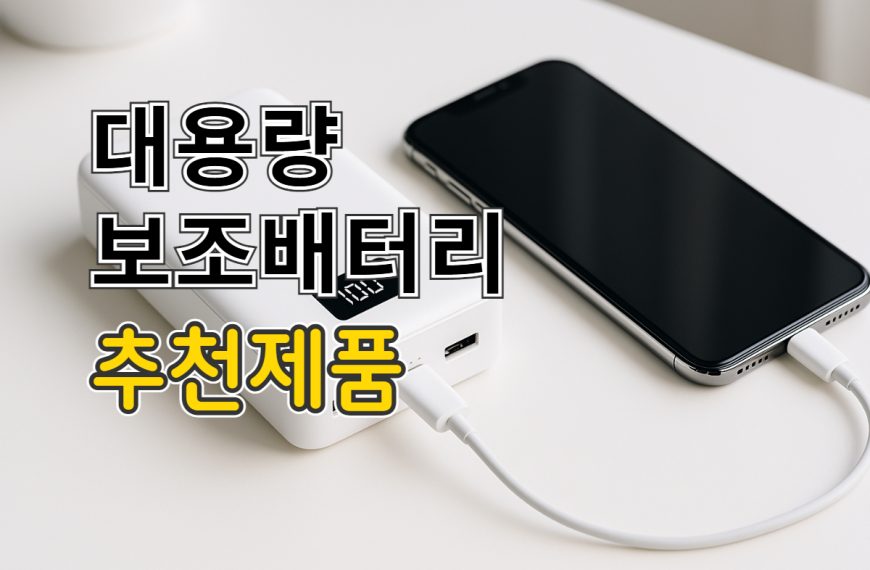 대용량 보조배터리 추천