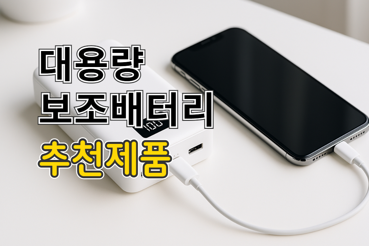대용량 보조배터리 추천