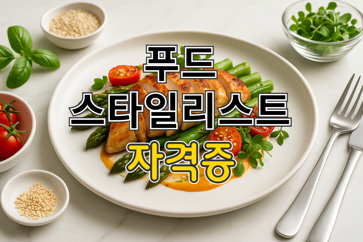 푸드스타일리스트 자격증
