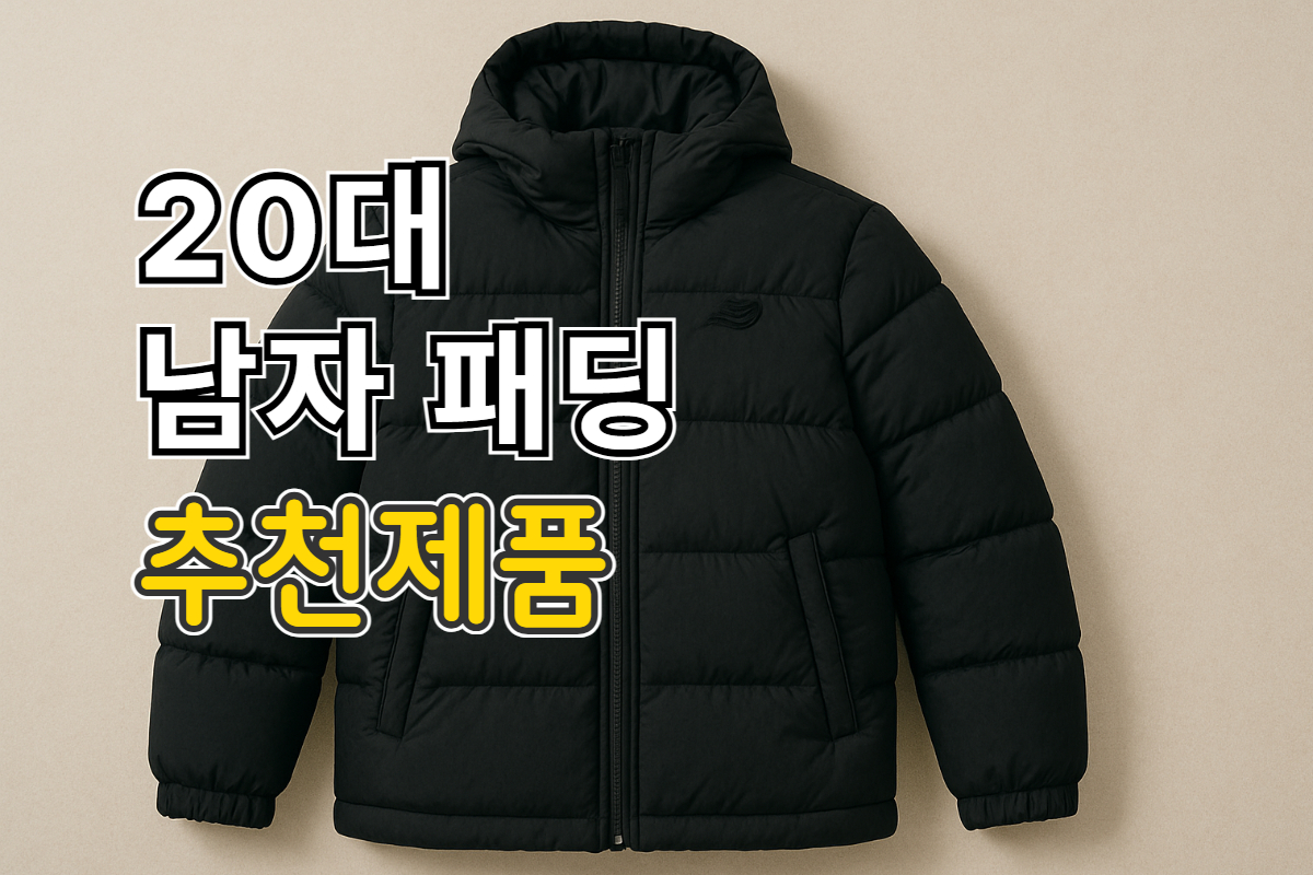 20대 남자 패딩 추천