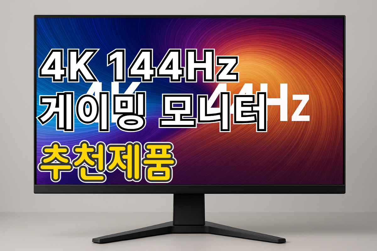 4K 144Hz 게이밍 모니터 추천