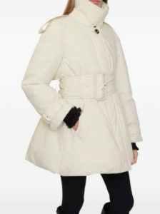 버버리 여성 롱 패딩 코트