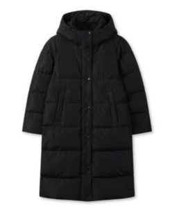 탑텐 웜테크 롱패딩