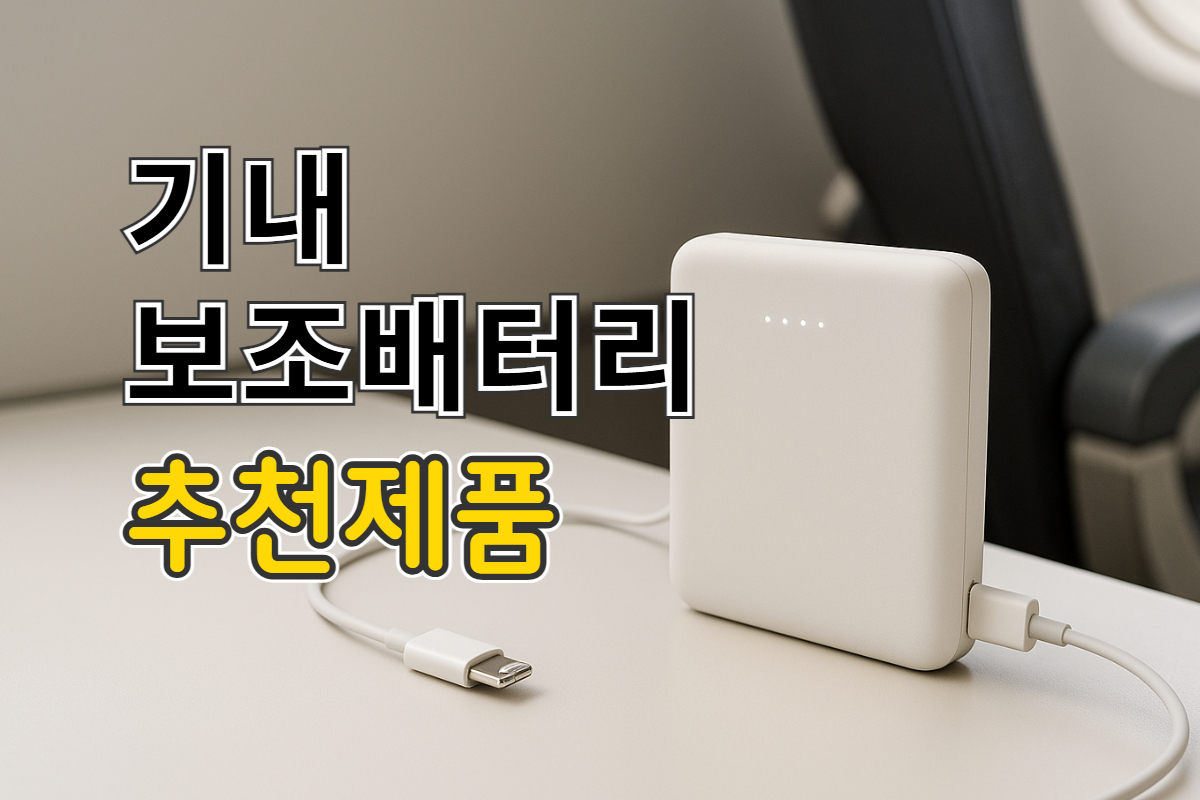 기내 보조배터리 추천